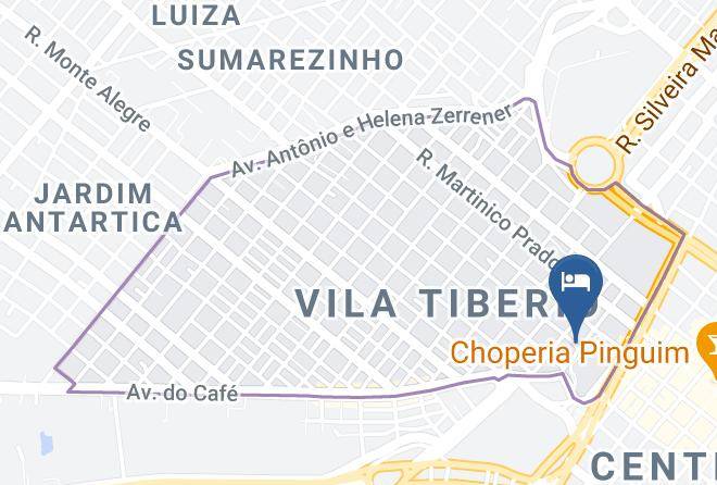 Ribeirao Preto - Cacique Hotel Maps