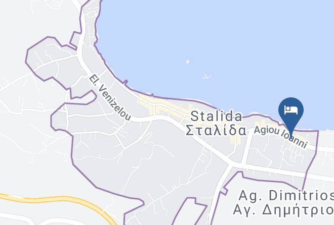 Iraklion - Cactus Beach Hotel & Bungalows Maps