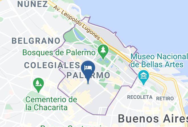 Buenos Aires - Cactus Coliving Palermo Maps
