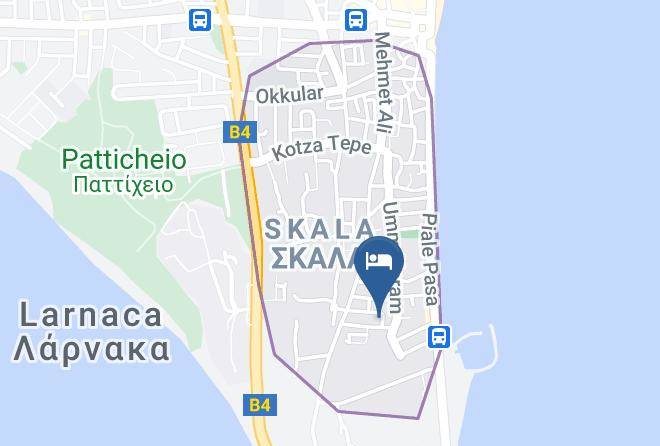 Larnaca - Cactus Hotel Larnaka Maps
