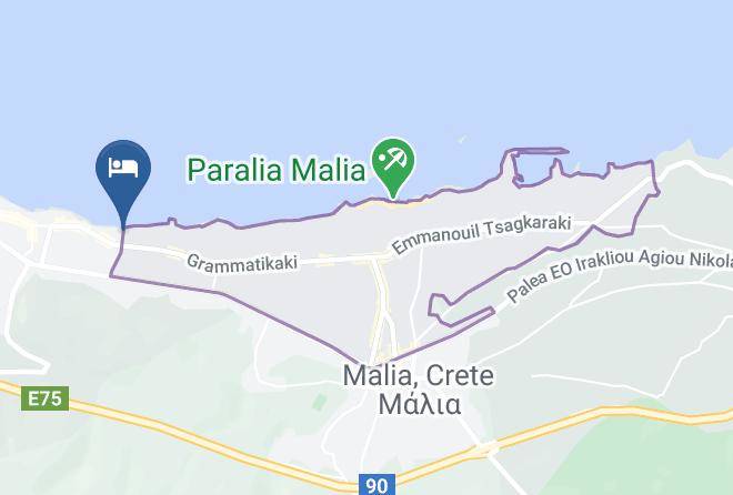 Cactus Mare Hotel Map