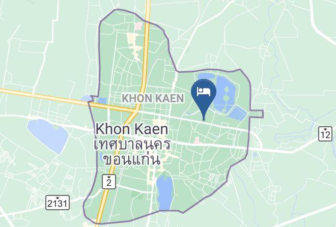 Amphoe Mueang Khon Kaen - Cactus Resort & Hotel Maps