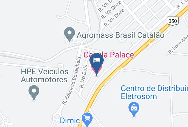 Catalao - Cacula Palace Hotel Maps