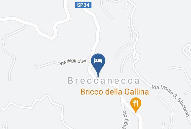 Genoa - Cadatollo B&b Maps
