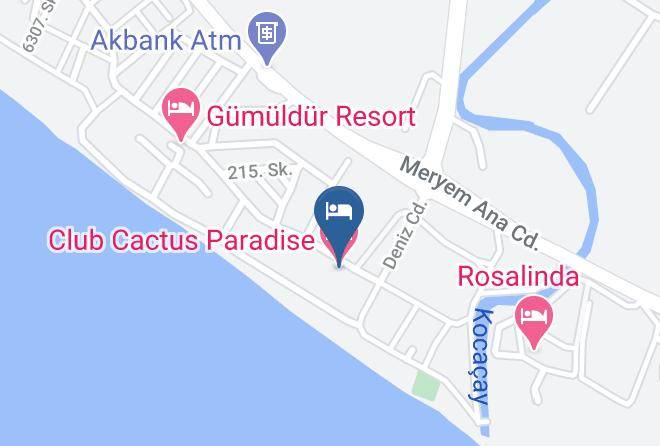 Cesme - Cadde 75 Otel Maps