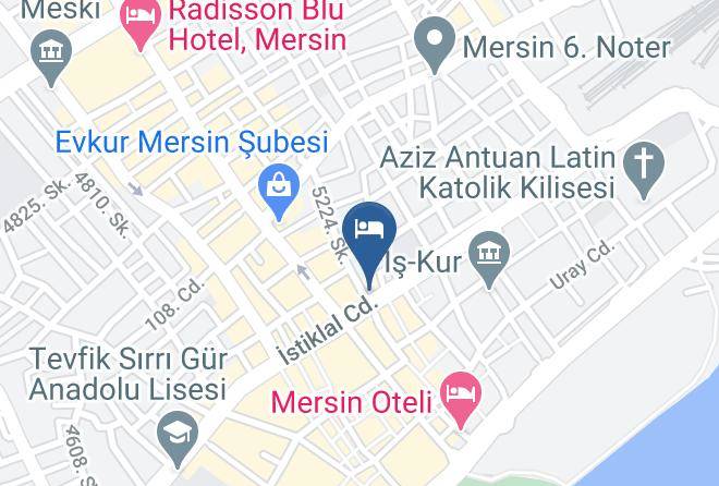 Cadde Park Hotel Map