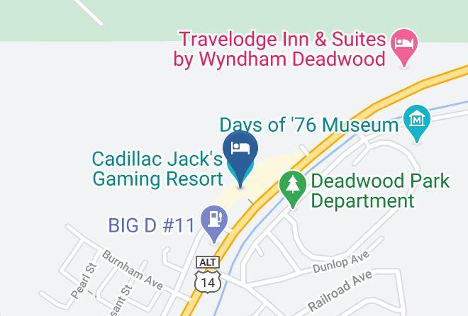 Lawrence - Cadillac Jack's Gaming Resort Maps