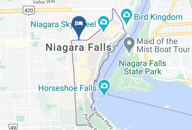 Niagara - Cadillac Motel Niagara Maps