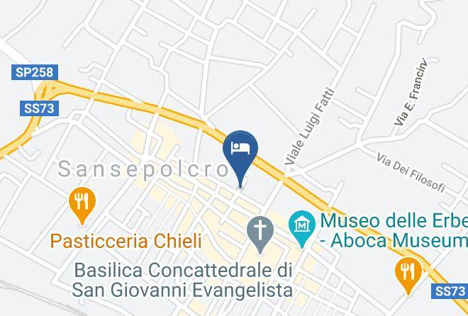 Arezzo - Caduceo Affitta Camere Maps
