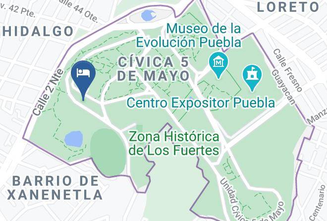 Puebla Unidad Civica 5 De Mayo - Cae Puebla Maps