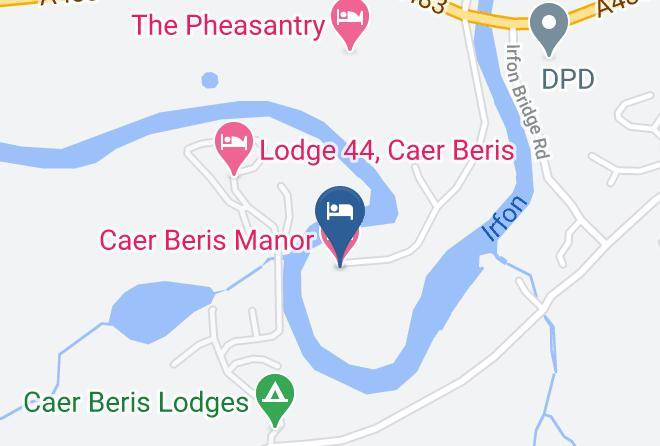 Powys - Caer Beris Manor Hotel Maps