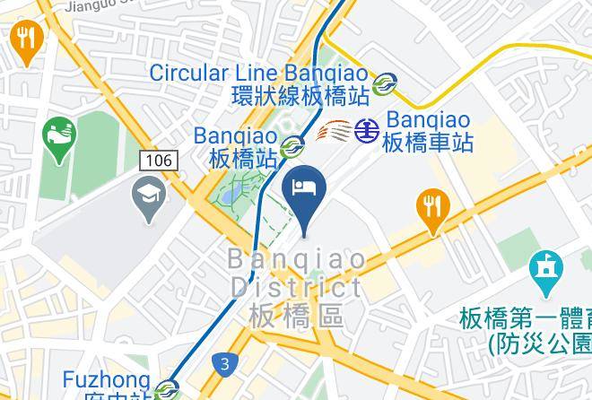 Banqiao District - Caesar Park Hotel Banqiao Maps