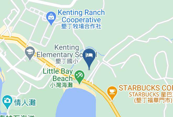 Pingtungnty - Caesar Park Kenting Maps