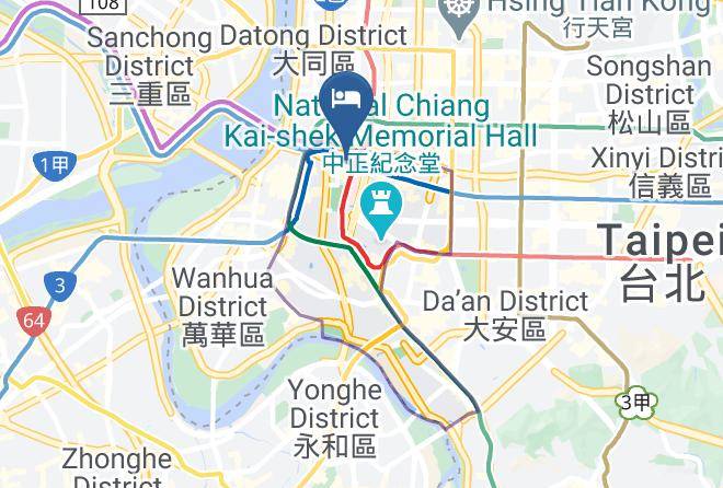 Zhongzheng District - Caesar Park Taipei Maps