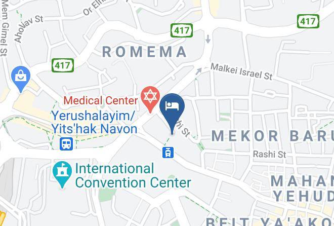 Caesar Premier Jerusalem Map