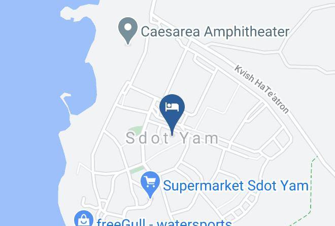 Caesarea Sea Center Map