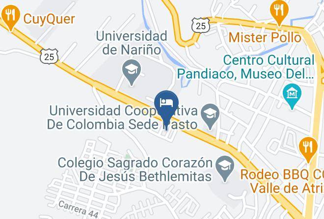 Pasto - Hotel Cafe Y Miel Maps