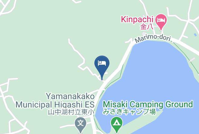 Yamanakako Vil Minamitsuru District - Cafe And Auberge Rikyu Maps