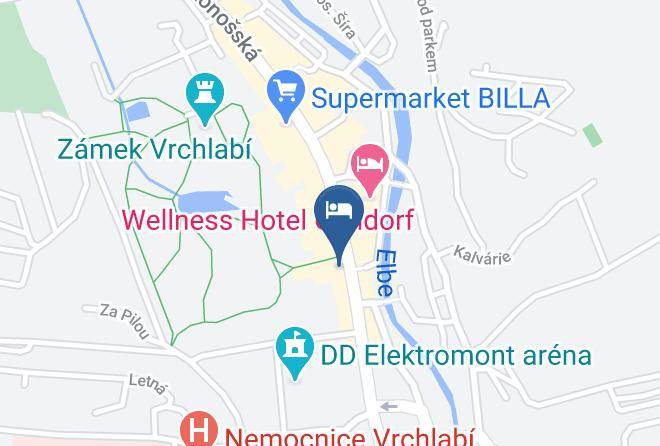 Trutnov - Cafe And Hotel U Zvonu Maps