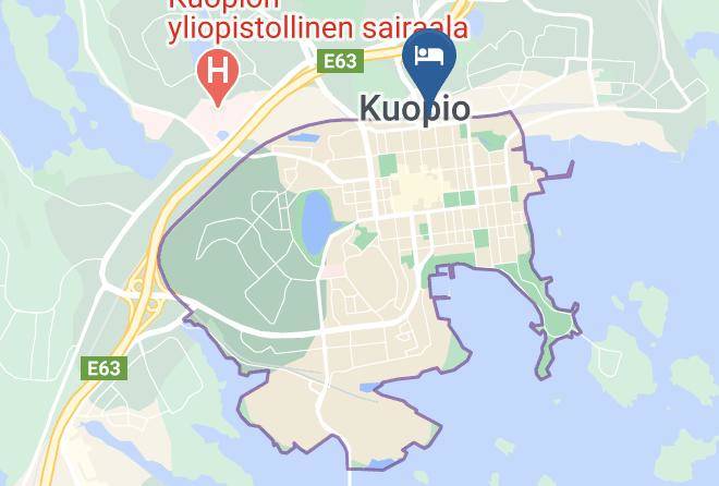 Kuopio - Cafe Asema B&b Maps