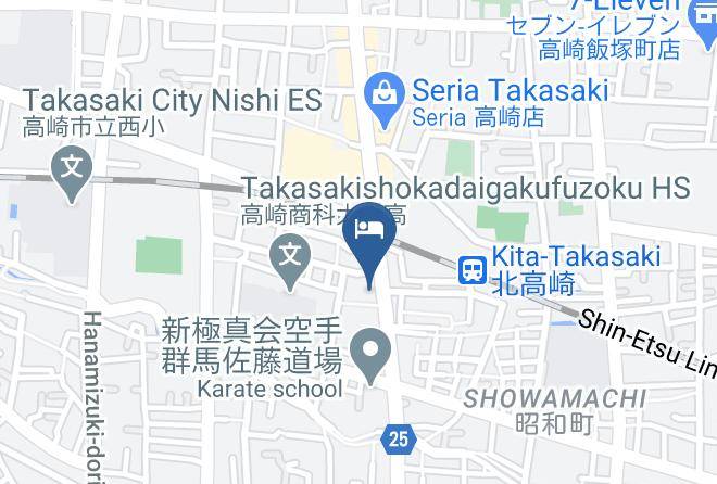 Takasaki City - Cafe & Bar Akariya Maps