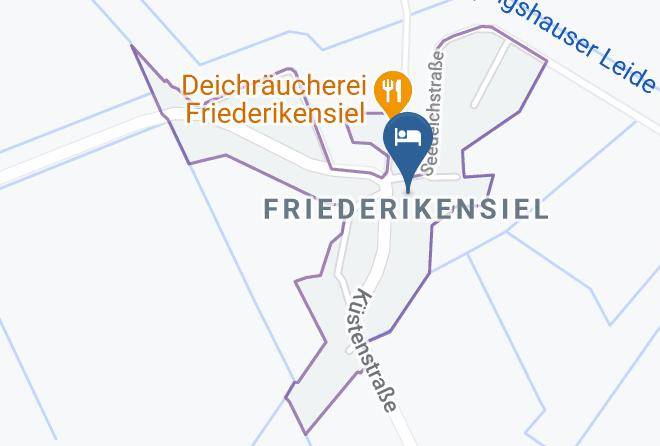Friesland - Cafe Bistro Am Sieltor Maps