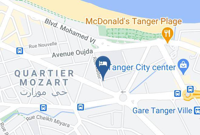 Tangiers - Cafe Borj Al Assil Maps