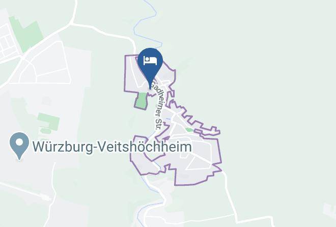 Wurzburg - Cafe Brennerei Pension Alsheimer Maps