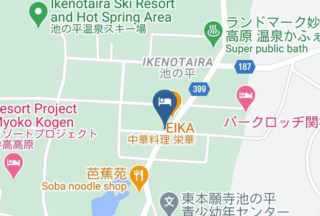 Myoko City - Cafe Cerisier Maps