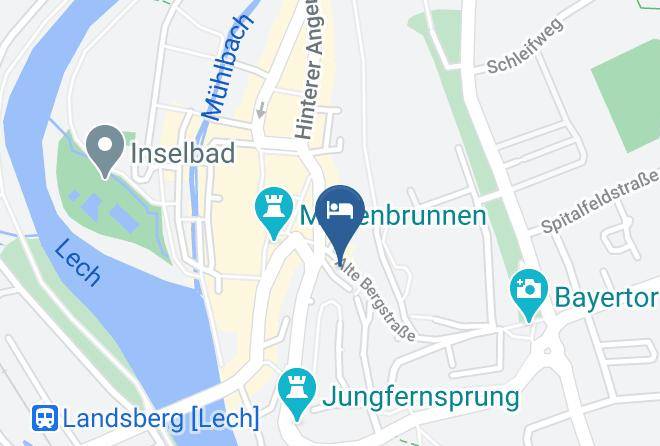 Landsberg Am Lech - Cafe Chapeau Maps