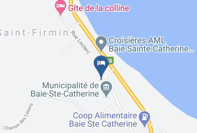 Charlevoix Est Regional County Municipality - Auberge Cafe Chez Sam Maps