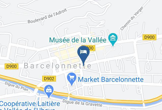 Alpes De Haute Provence - Cafe De La Paix Maps
