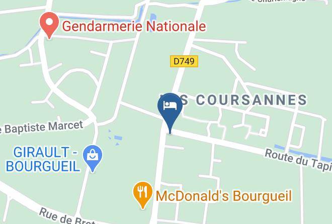 Indre Et Loire - Cafe De La Promenade Maps