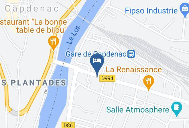 Aveyron - Bar Hotel De Paris Maps