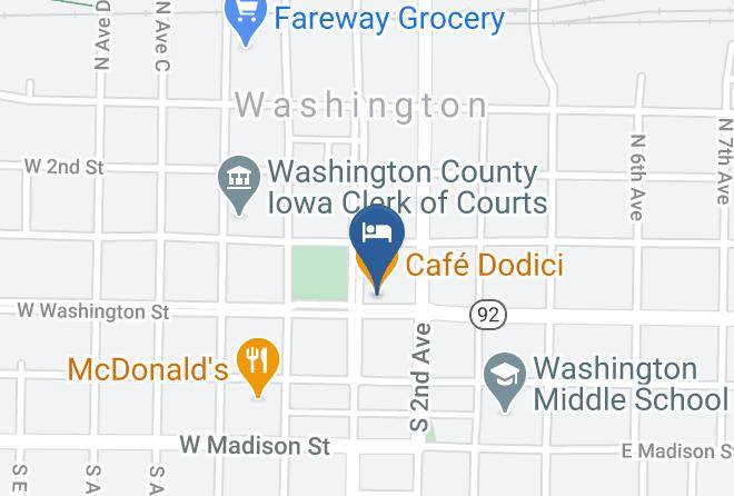 Washington - Cafe Dodici Maps