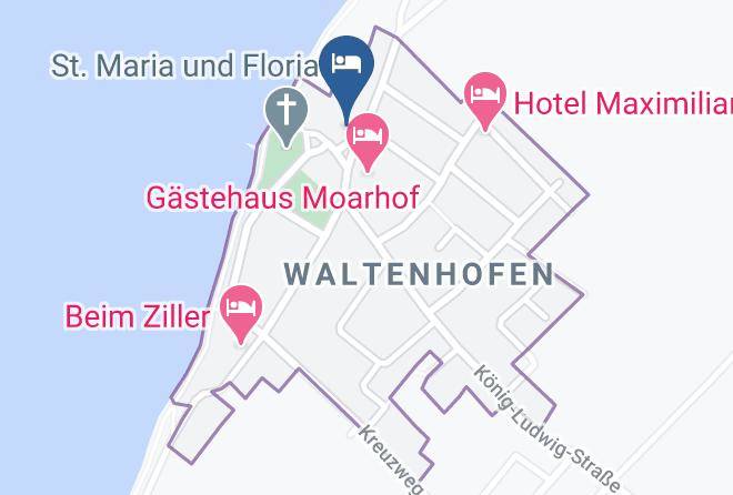 Ostallgau - Cafe Gerlinde Maps