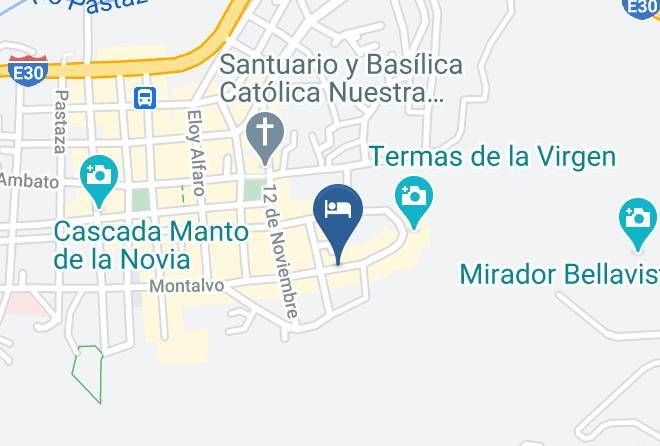 Banos De Agua Santa - Cafe Hood Maps