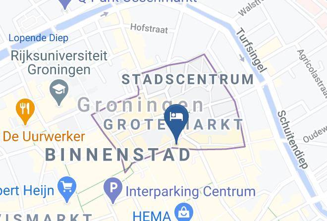 Groningen Groningen Centrum - Cafe Hoppe Maps