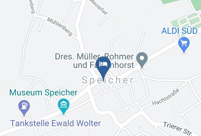 Bitburg Prum - Cafe Hotel Berrens Maps