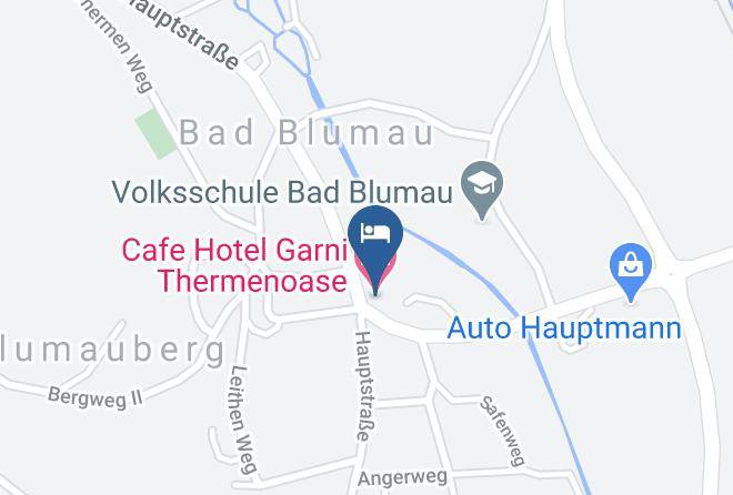 Cafe Hotel Garni Thermenoase Map