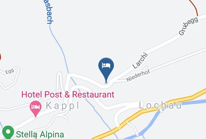 Landeck - Cafe Hubertus Haus Schmiedsegg Maps