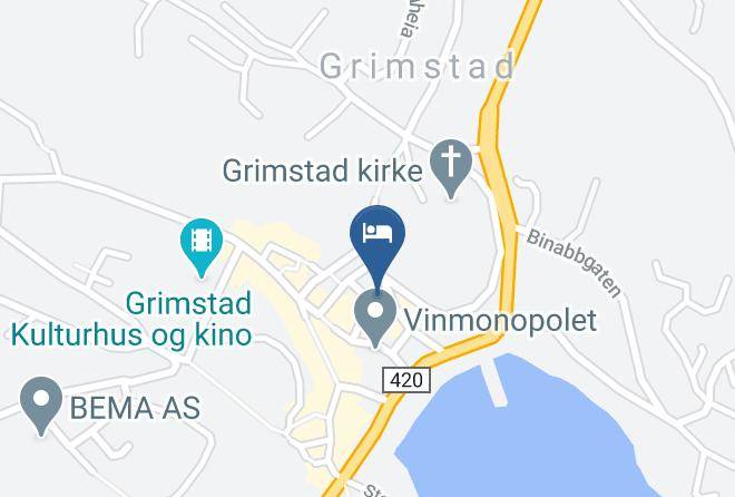 Grimstad - Cafe Ibsen Maps