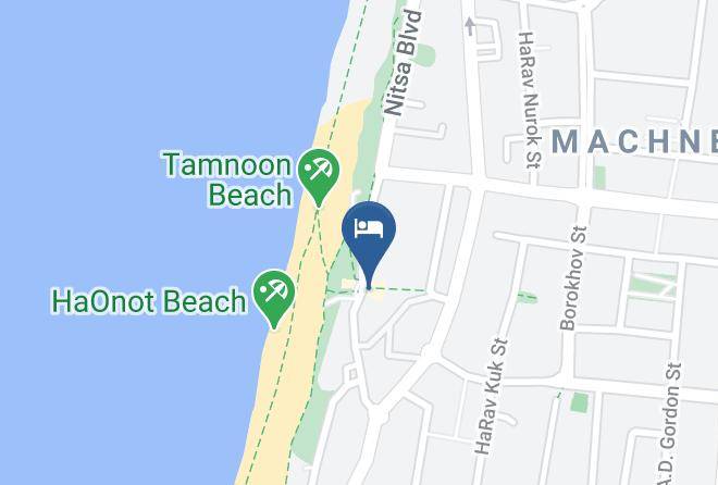 Netanya - Cafe Nitza Maps