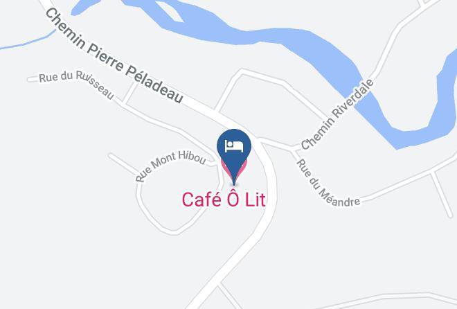 Les Pays D En Haut Regional County Municipality - Cafe O Lit Maps