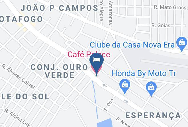 Tres Pontas - Cafe Palace Hotel Maps