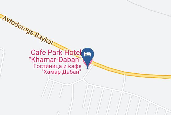 Slyudyansky District - Cafe Park Hotel Khamar Daban Maps