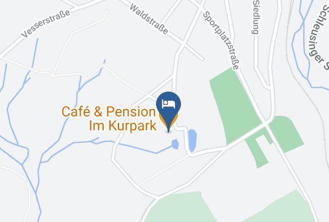 Suhl - Cafe & Pension Im Kurpark Maps