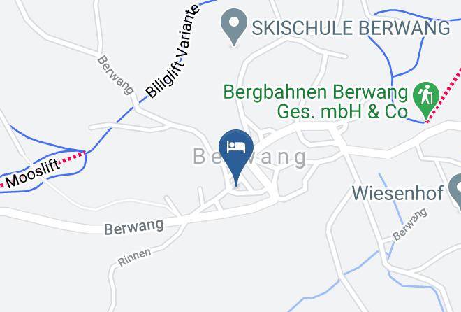 Reutte - Cafe Pension Sprenger Maps