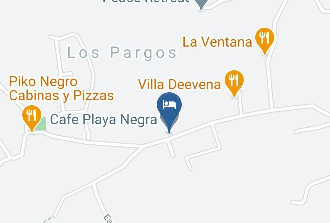 Santa Cruz - Cafe Playa Negra Maps