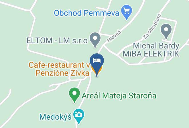 Liptovsky Mikulas - Cafe Restaurant V Penzione Zivka Maps